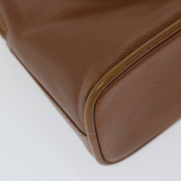 GUCCI Bamboo Hand Bag Leather 2way Brown 007 1014 0231 0 Auth 59000 - Picture 16 of 16